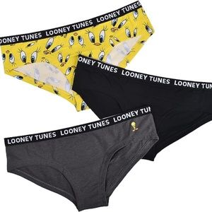 NWT Looney Tunes Women's 3-Pack Hipster X-large
